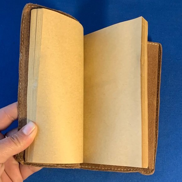 vintage american eagle leather journal. - Picture 10 of 12